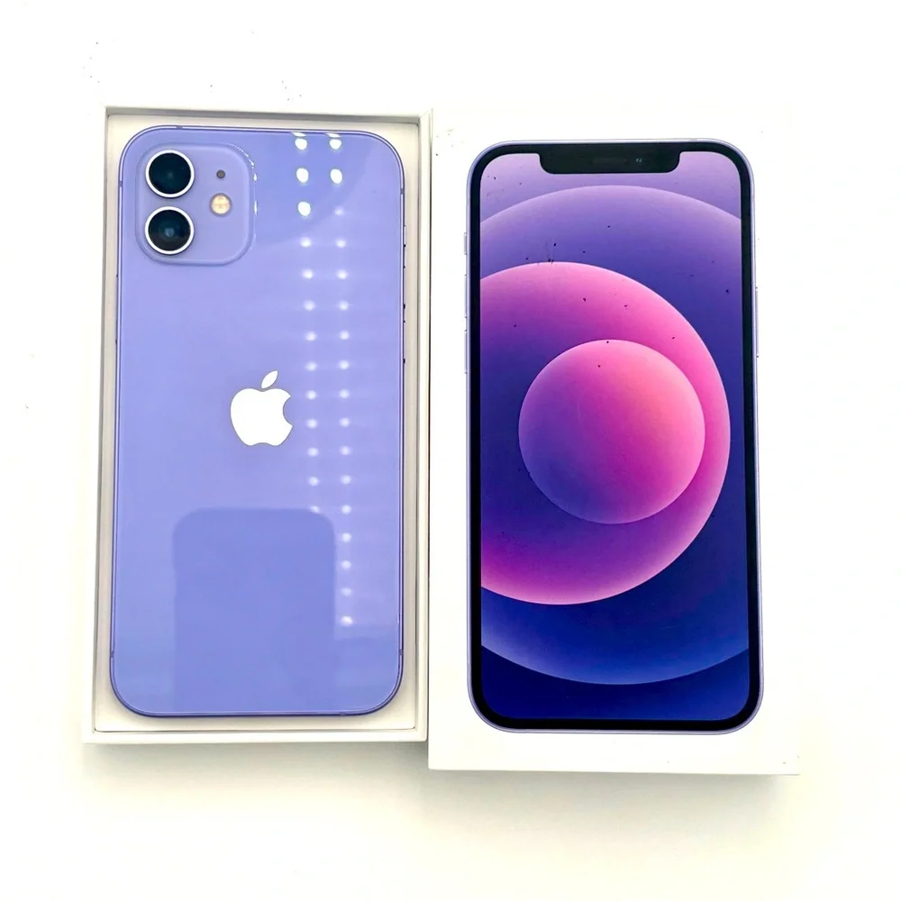 Apple iPhone 12 Purple 128GB Used Unlocked in Box